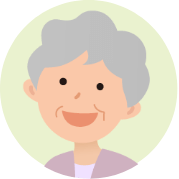 ハッピーシニアサポート　お客様の声　82歳 / 女性 / 要支援1